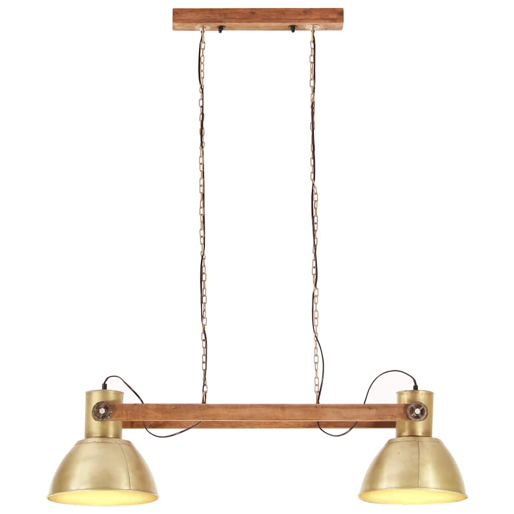 vidaXL Hängelampe Industriestil 25 W Messing 109 cm E27