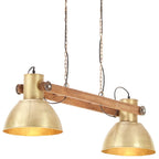 vidaXL Hängelampe Industriestil 25 W Messing 109 cm E27