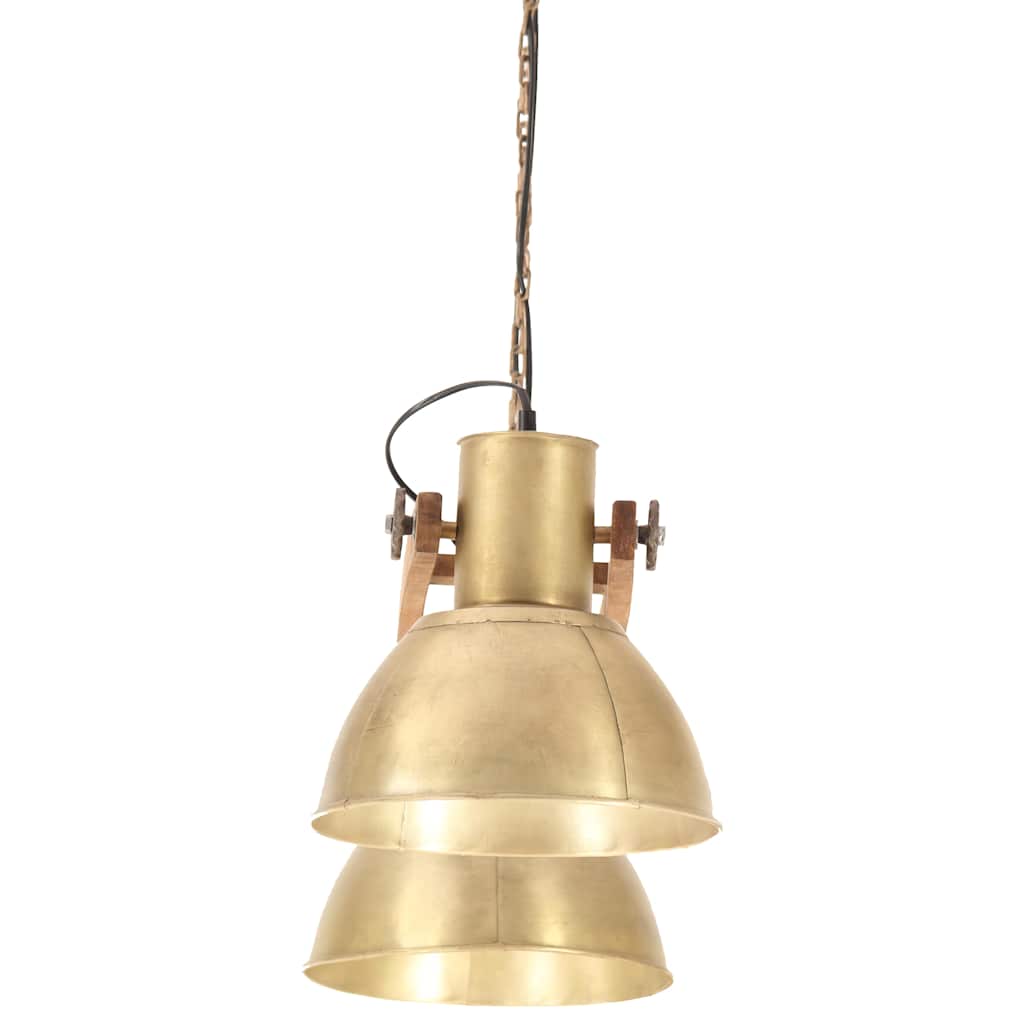 vidaXL Hängelampe Industriestil 25 W Messing 109 cm E27