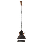 vidaXL Hängelampe Industriestil 25 W Schwarz 109 cm E27