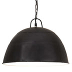 vidaXL Hängelampe Vintage Industriestil 25 W Schwarz Rund 41 cm E27
