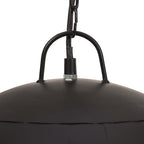 vidaXL Hängelampe Vintage Industriestil 25 W Schwarz Rund 41 cm E27