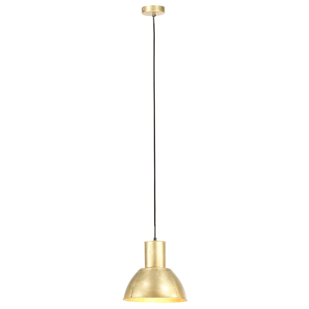 vidaXL Hängelampe 25 W Messing Rund 28,5 cm E27