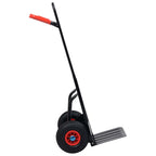 vidaXL Teleskop-Sackkarre 200 kg Schwarz und Rot