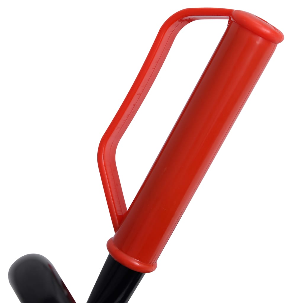 vidaXL Teleskop-Sackkarre 200 kg Schwarz und Rot