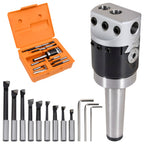 vidaXL 15-tlg. Bohrwerkzeug-Set 50 mm Bohrkopf MT3-F1-12