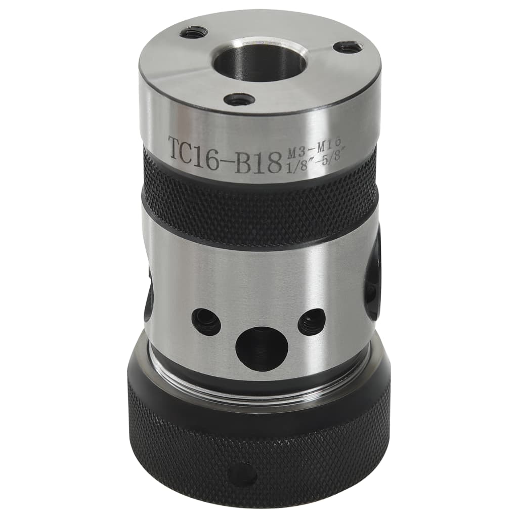vidaXL Bohrfutter B18 mit MT3-Schaft für Innengewinde M3-M16