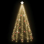vidaXL Weihnachtsbaum-Lichternetz mit 250 LEDs 250 cm