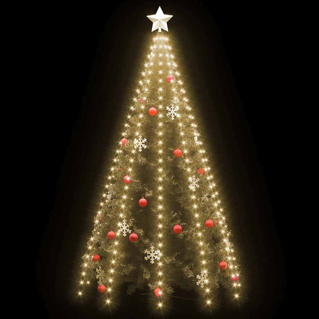 vidaXL Weihnachtsbaum-Lichternetz mit 300 LEDs 300 cm