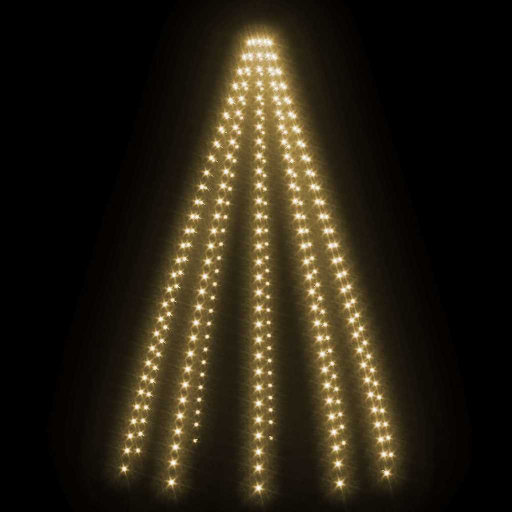 vidaXL Weihnachtsbaum-Lichternetz mit 300 LEDs 300 cm
