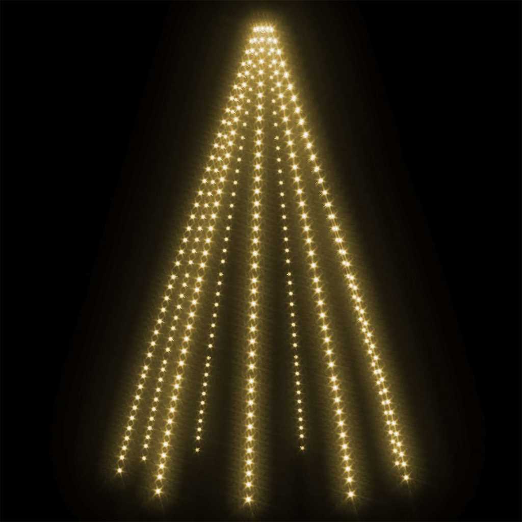 vidaXL Weihnachtsbaum-Lichternetz mit 400 LEDs 400 cm