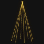 vidaXL LED-Lichterkette Weihnachtsbaum Indoor Outdoor 400 LEDs 2,5 m