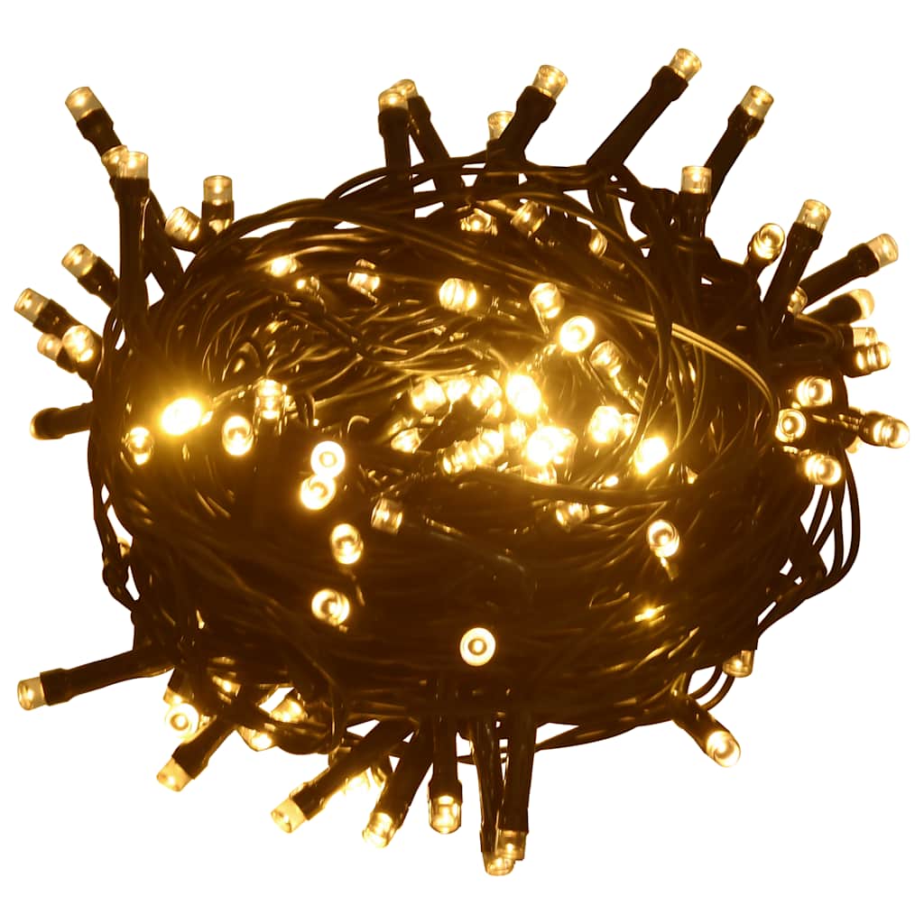 vidaXL Lichterkette mit 2000 LEDs Indoor & Outdoor 200m IP44 Warmweiß