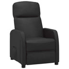 vidaXL Relaxsessel Schwarz Kunstleder