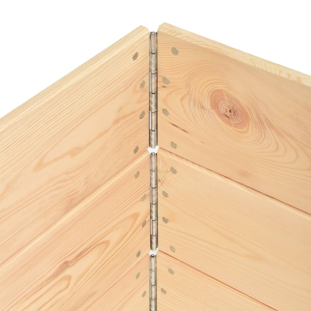 vidaXL Hochbeete 3 Stk. Kiefer Massivholz