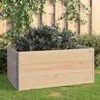 vidaXL Hochbeete 3 Stk. Kiefer Massivholz