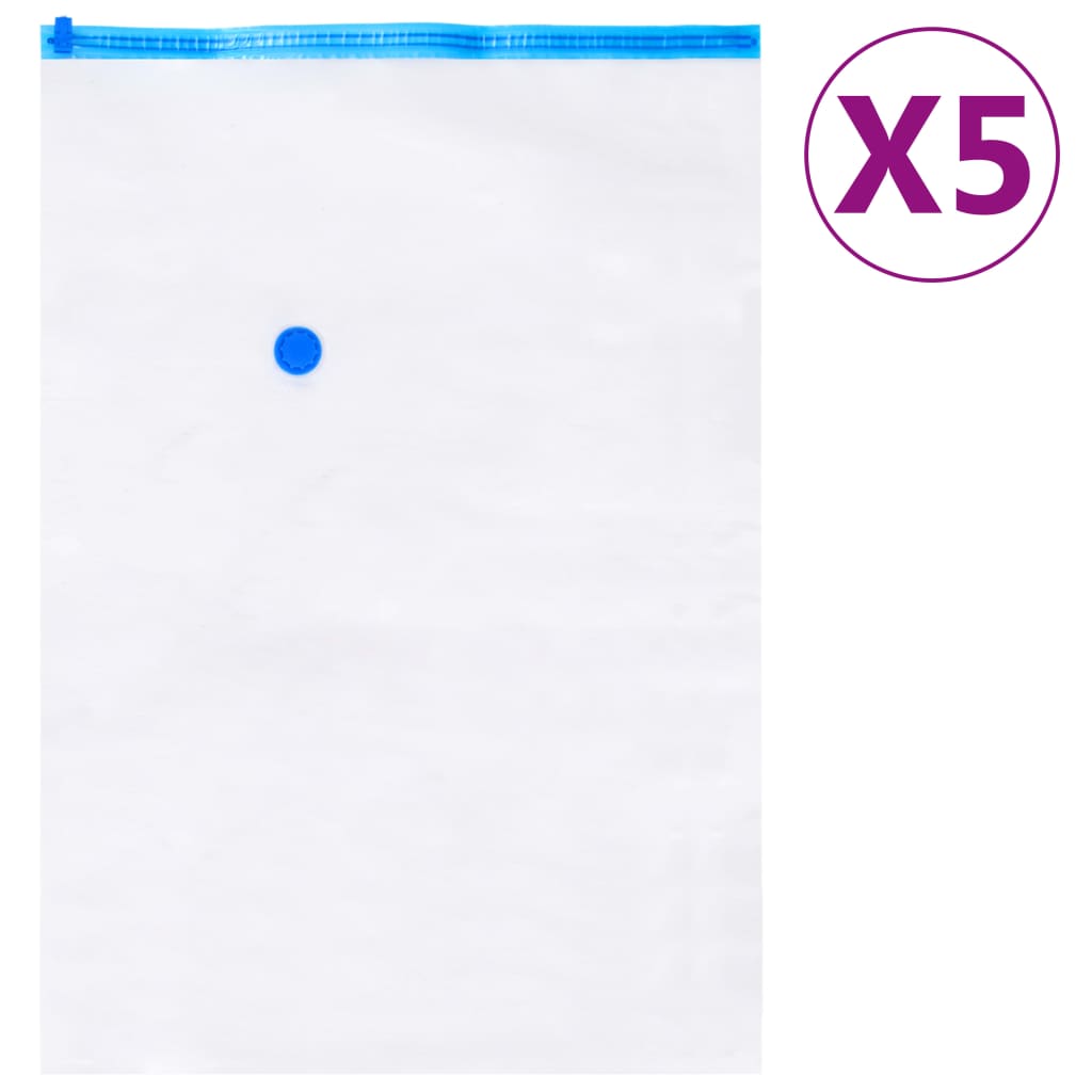 vidaXL Vakuumbeutel Aufbewahrungsbeutel 2 Größen 10 Stk.