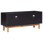 vidaXL TV-Schrank Akazie Massivholz und MDF