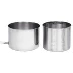 vidaXL Obst- und Weinpresse Edelstahl 6 L