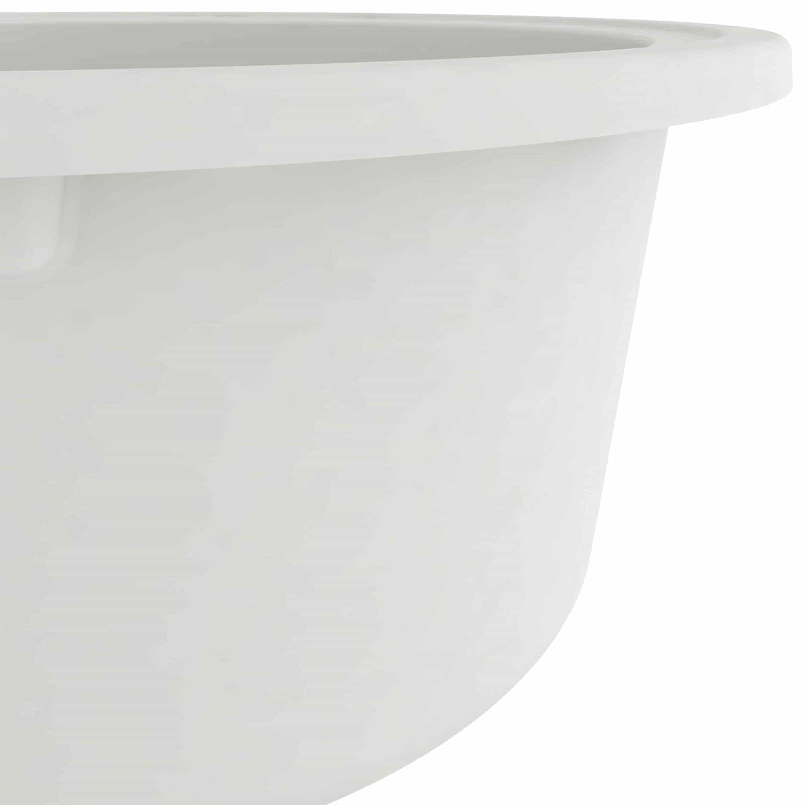 vidaXL Küchenspüle Weiß 78 x 47 x 20,5 cm Granit