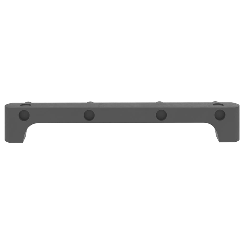 vidaXL Würfel-Regal 5 Fächer Grau 103x30x72,5 cm Stoff