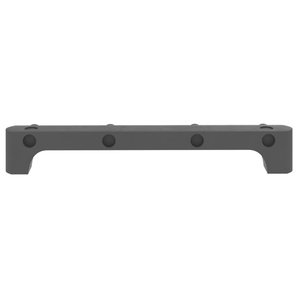vidaXL Würfel-Regal mit Boxen 5 Fächer Grau 103x30x72,5 cm Stoff