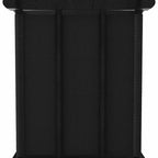 vidaXL Würfelregal mit 6 Boxen Schwarz 103x30x72,5 cm Stoff