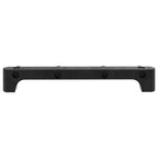 vidaXL Würfelregal mit 9 Boxen Schwarz 103x30x107,5 cm Stoff
