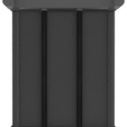 vidaXL Würfel-Regal 15 Fächer Grau 103x30x175,5 cm Stoff