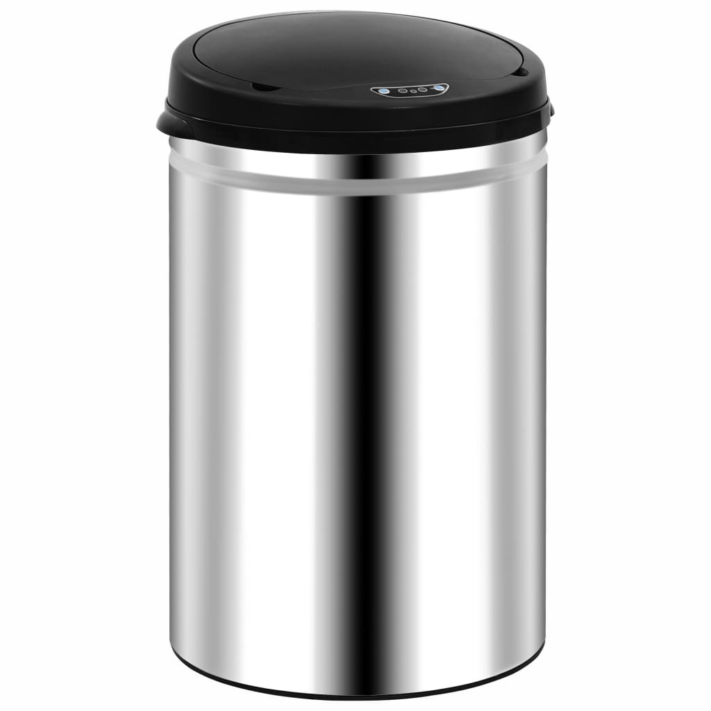 vidaXL Automatischer Sensor-Mülleimer 30 L Edelstahl