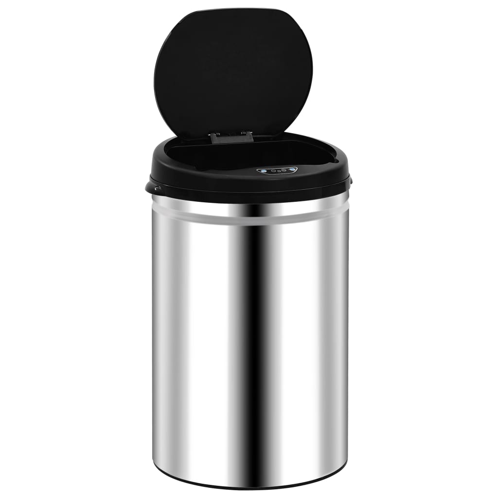 vidaXL Automatischer Sensor-Mülleimer 30 L Edelstahl