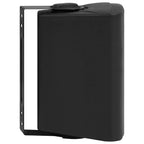 vidaXL Wandlautsprecher Stereo 2 Stk. Schwarz Indoor Outdoor 100 W
