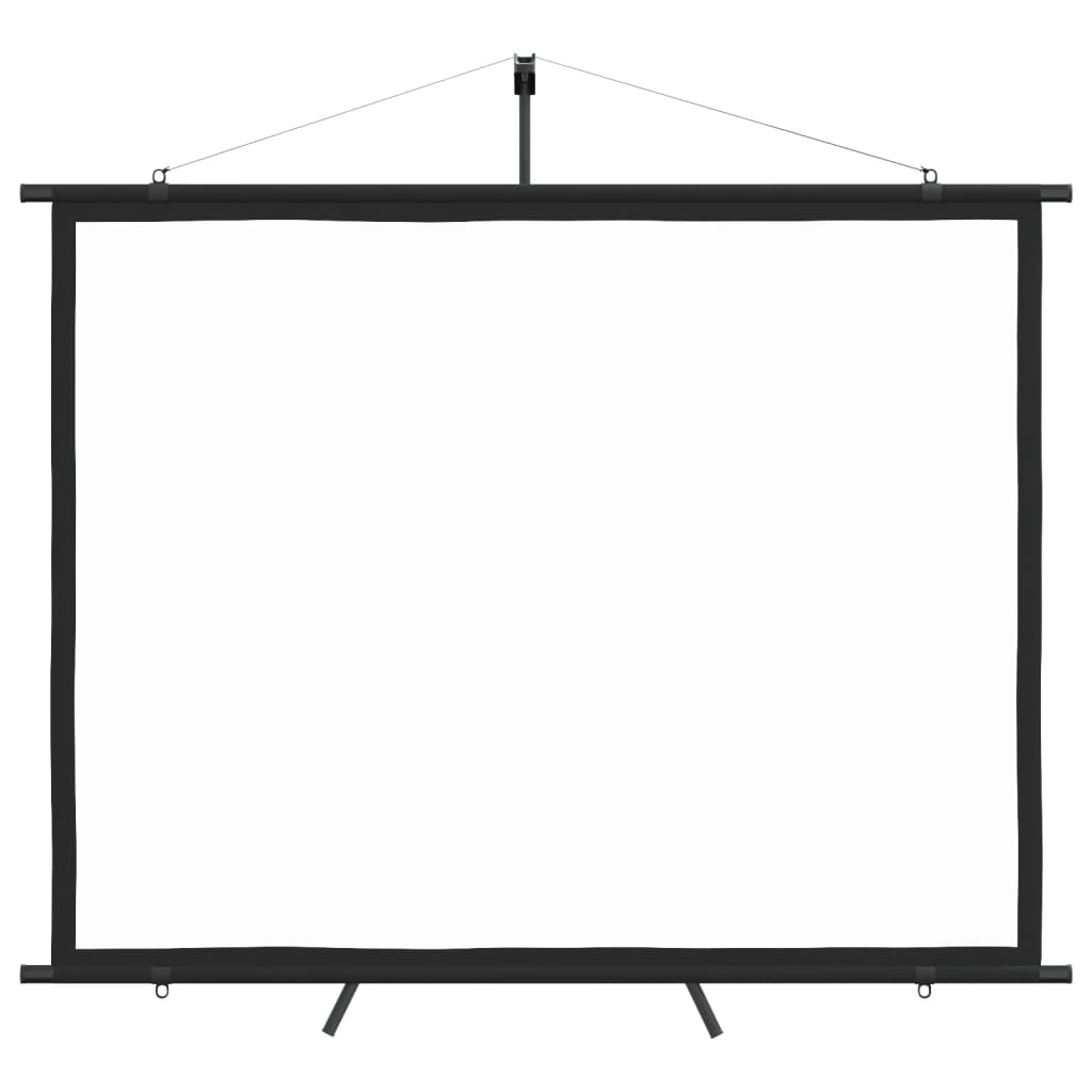 vidaXL Beamer-Leinwand mit Stativ 84" 4:3