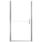 vidaXL Duschtür Mattes Hartglas 81x195 cm
