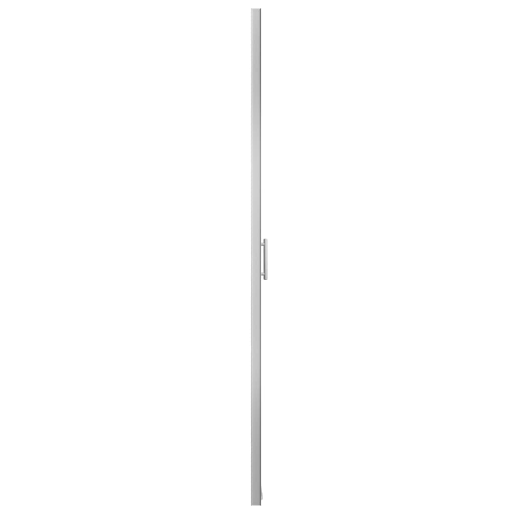 vidaXL Duschtür Mattes Hartglas 81x195 cm