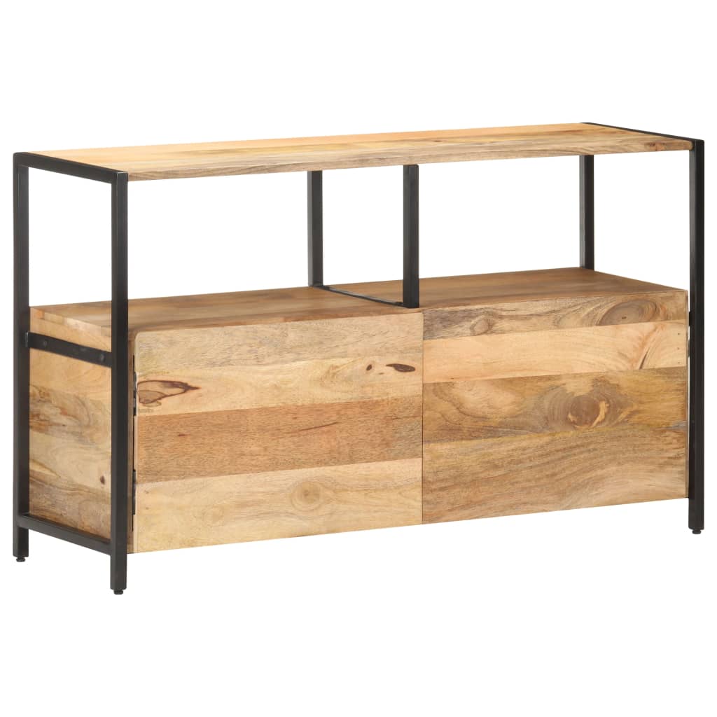 vidaXL Sideboard 116x35x75 cm Massivholz Mango