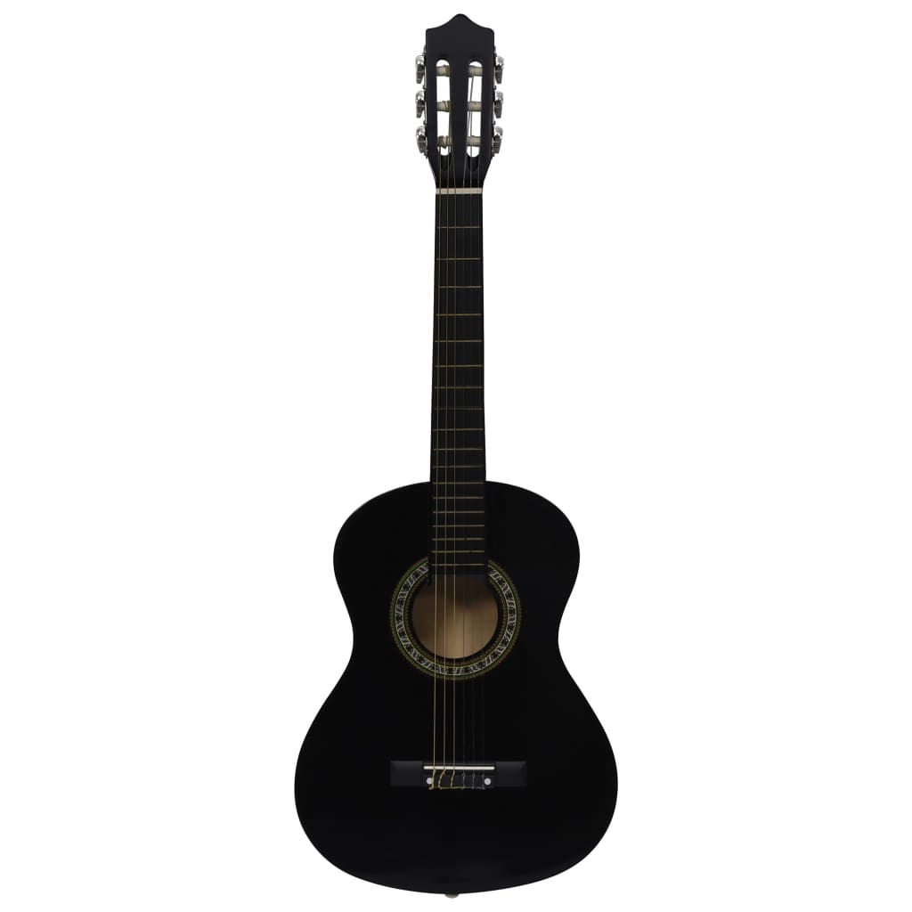 vidaXL Klassikgitarre für Anfänger Kinder mit Tasche Schwarz 1/2 34"