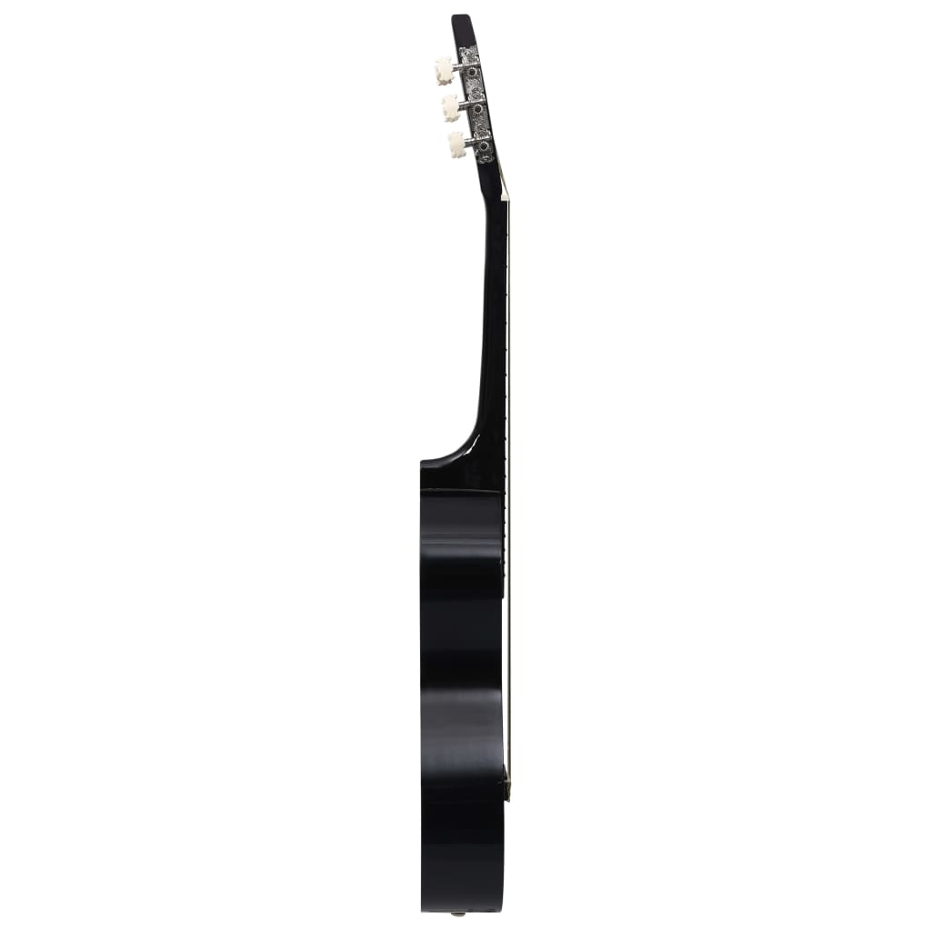 vidaXL Klassikgitarre für Anfänger Kinder mit Tasche Schwarz 1/2 34"