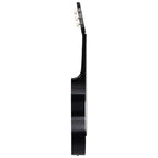 vidaXL Klassikgitarre für Anfänger Kinder mit Tasche Schwarz 1/2 34"
