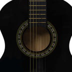 vidaXL Klassikgitarre für Anfänger Kinder mit Tasche Schwarz 1/2 34"