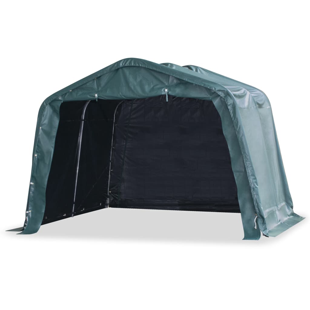 vidaXL Weidezelt PVC 550 g/m² 3,3×3,2 m Dunkelgrün