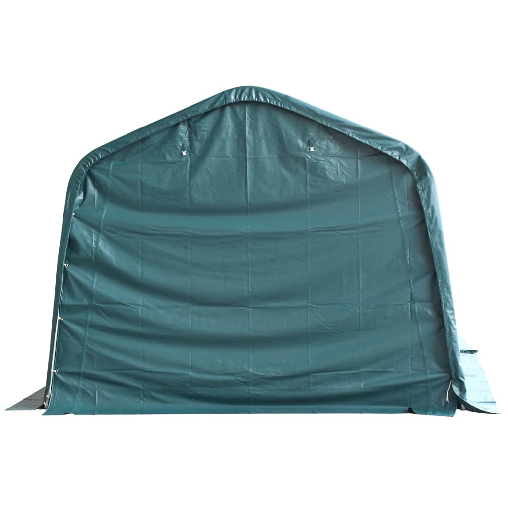 vidaXL Weidezelt PVC 550 g/m² 3,3×3,2 m Dunkelgrün