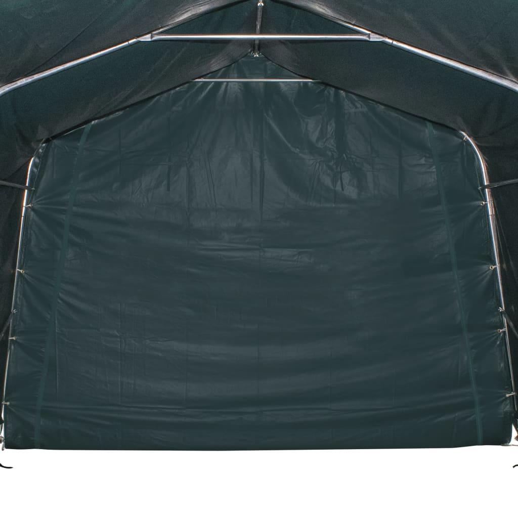 vidaXL Weidezelt PVC 550 g/m² 3,3×3,2 m Dunkelgrün