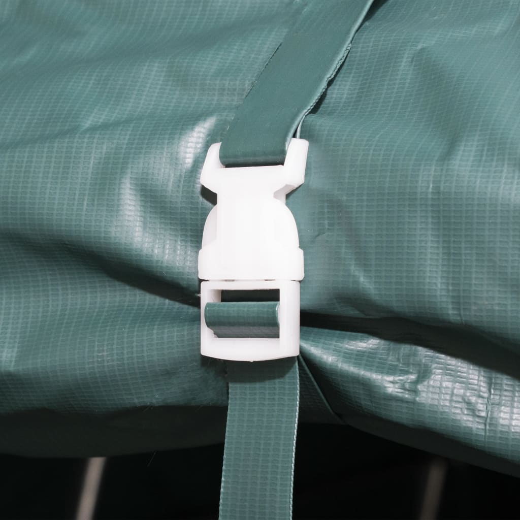 vidaXL Weidezelt PVC 550 g/m² 3,3×3,2 m Dunkelgrün