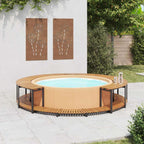 vidaXL Whirlpool-Verkleidung 273x53 cm Akazie Massivholz