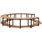 vidaXL Whirlpool-Verkleidung 273x53 cm Akazie Massivholz