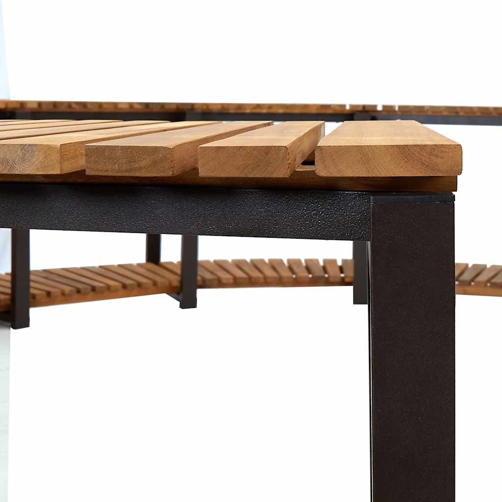 vidaXL Whirlpool-Verkleidung 273x53 cm Akazie Massivholz
