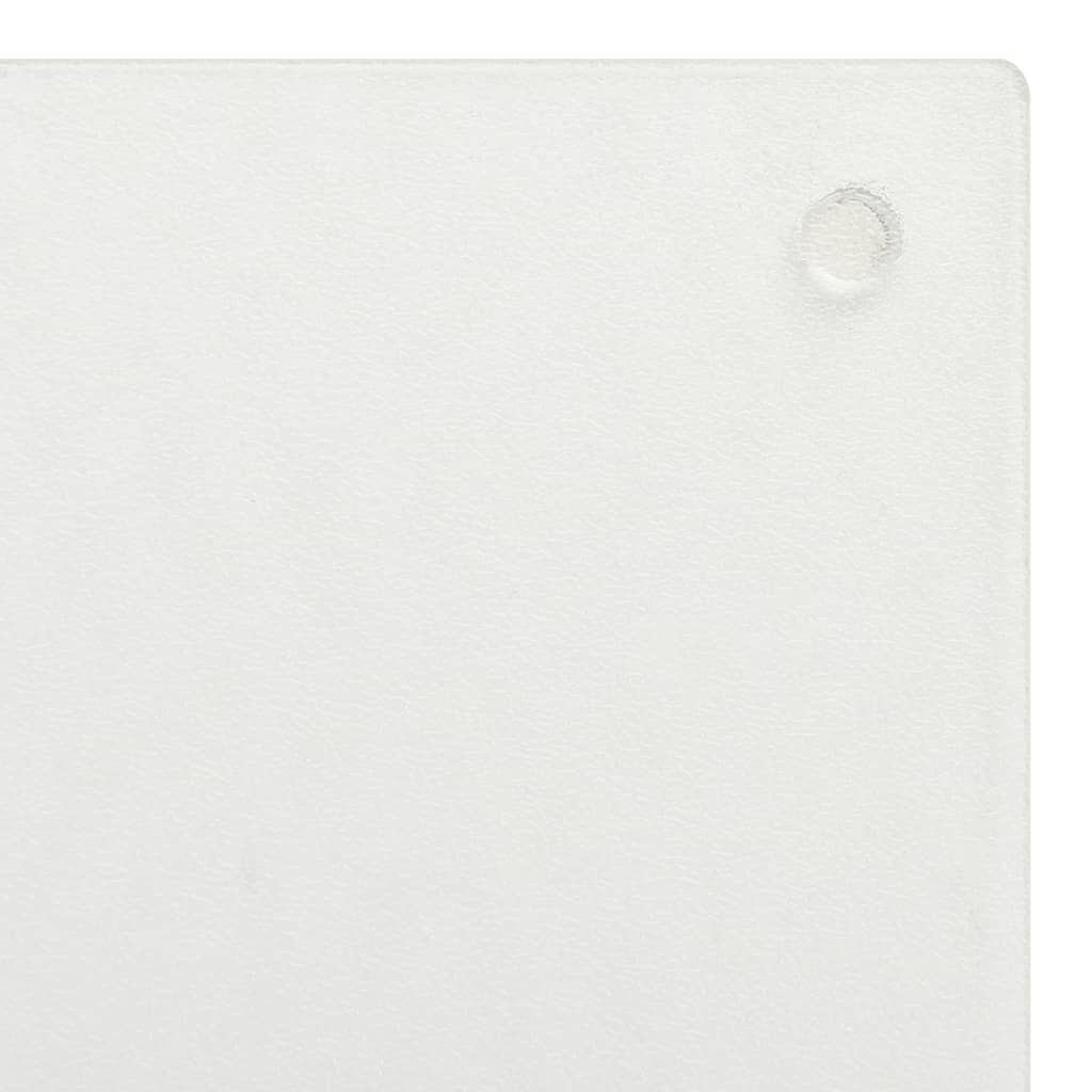 vidaXL Schneidebretter 2 Stk. Transparent Blasenmuster Hartglas