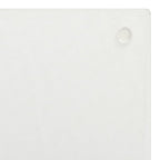 vidaXL Schneidebretter 2 Stk. Transparent Blasenmuster Hartglas