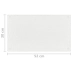 vidaXL Schneidebretter 2 Stk. Transparent Blasenmuster Hartglas